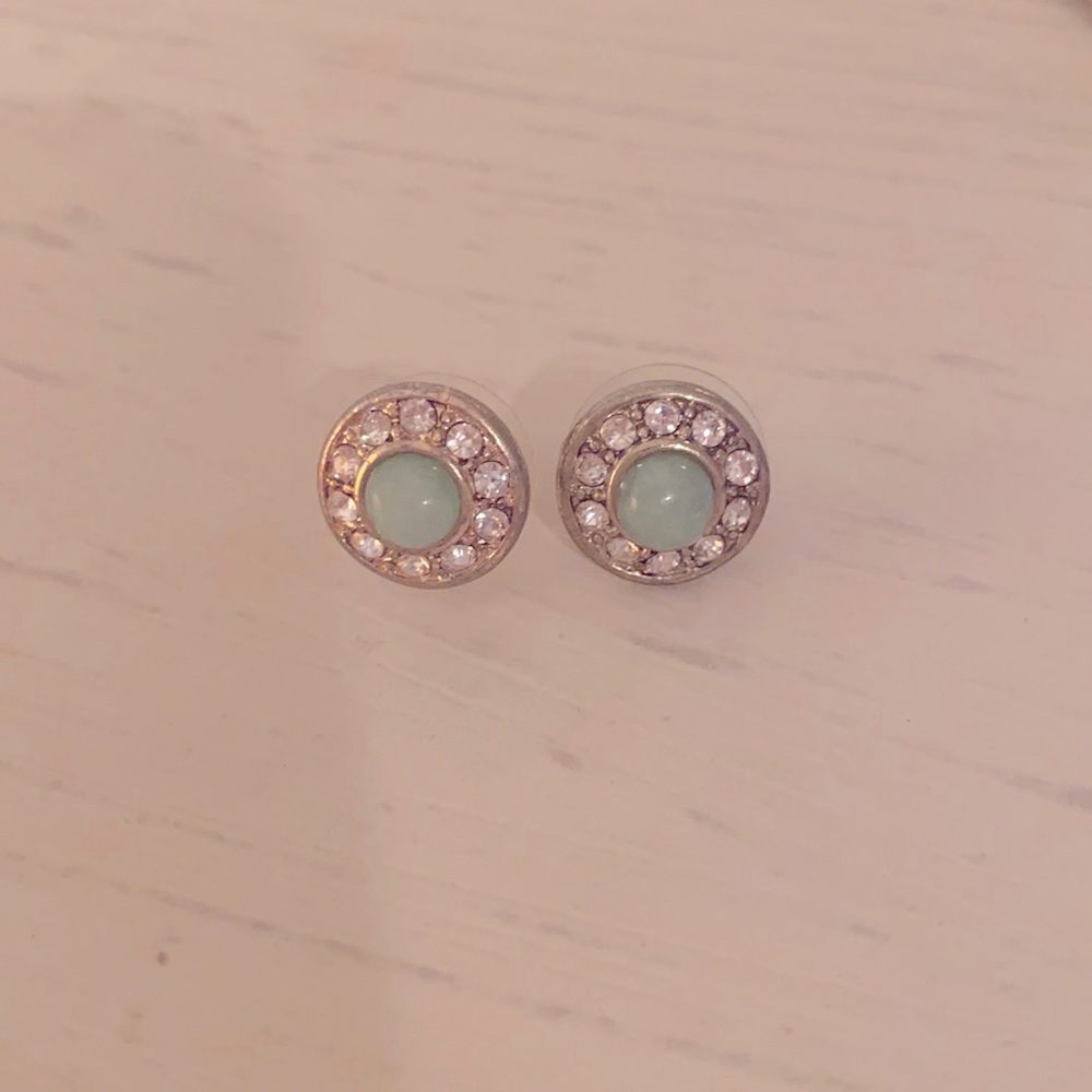Kate Spade Stud Earrings with Turquoise Stone